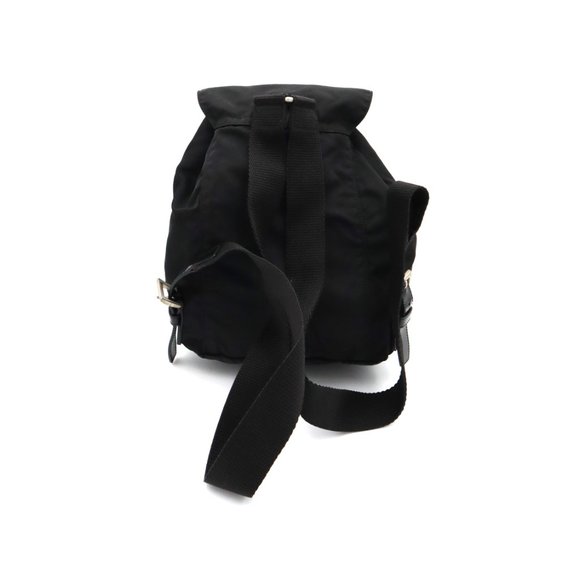 Vintage Prada Mini Backpack Nylon Black - Picture 5 of 13